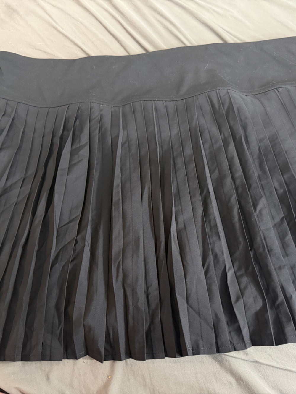 Fabletics Black Pleated Tennis Skort 2x - Picture 2 of 2
